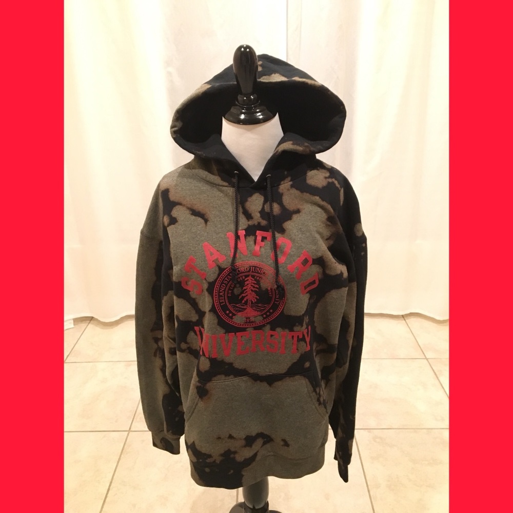 Stanford Champion Bleached Hoodie